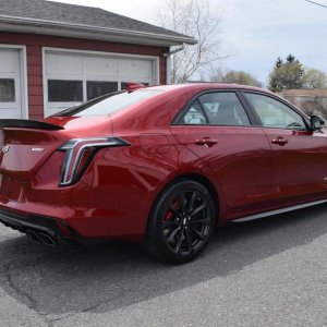 2022 Cadillac CT4-V Blackwing in Infrared Tintcoat