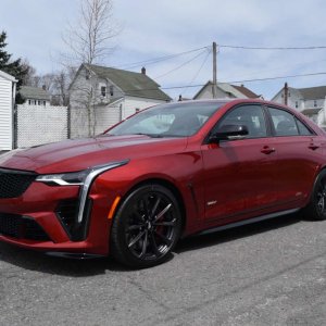 2022 Cadillac CT4-V Blackwing in Infrared Tintcoat