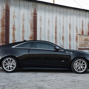 2013 Cadillac CTS-V Coupe in Black Diamond Tricoat