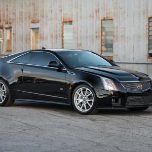 2013 Cadillac CTS-V Coupe in Black Diamond Tricoat