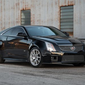 2013 Cadillac CTS-V Coupe in Black Diamond Tricoat