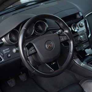 2013 Cadillac CTS-V Coupe in Black Diamond Tricoat