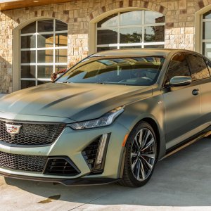 2022 Cadillac CT5-V Blackwing in Dark Emerald Frost