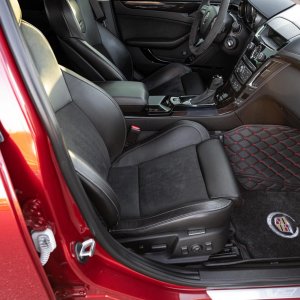 2013 Cadillac CTS-V Wagon in Crystal Red Tintcoat