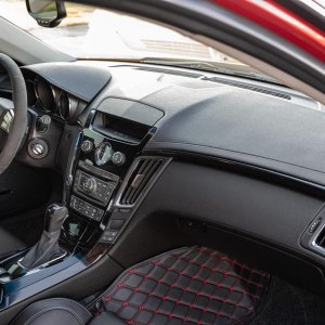 2013 Cadillac CTS-V Wagon in Crystal Red Tintcoat