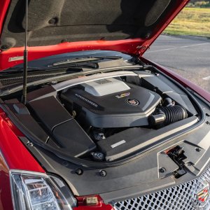 2013 Cadillac CTS-V Wagon in Crystal Red Tintcoat