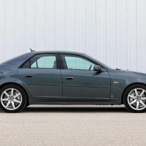 2007 Cadillac CTS-V in Thunder Gray