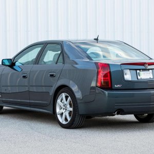 2007 Cadillac CTS-V in Thunder Gray