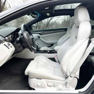 2012 Cadillac CTS-V Coupe in Thunder Gray Metallic Chromaflair