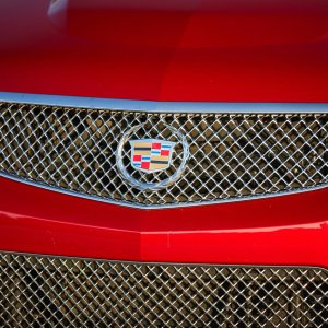 2012 Cadillac CTS-V Coupe in Crystal Red Tintcoat