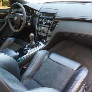 2012 Cadillac CTS-V Coupe in Crystal Red Tintcoat