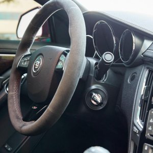 2012 Cadillac CTS-V Coupe in Crystal Red Tintcoat