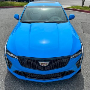 2023 Cadillac CT4-V Blackwing in Electric Blue