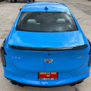 2023 Cadillac CT4-V Blackwing in Electric Blue