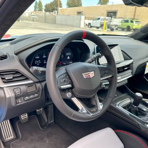 2023 Cadillac CT4-V Blackwing in Electric Blue