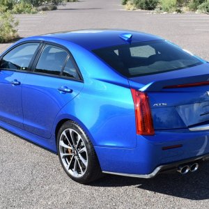 2016 Cadillac ATS-V Sedan in Vector Blue Metallic