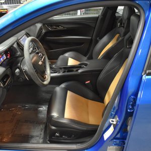 2016 Cadillac ATS-V Sedan in Vector Blue Metallic