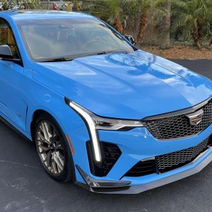2023 Cadillac CT4-V Blackwing Watkins Glen IMSA Edition in Electric Blue
