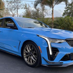 2023 Cadillac CT4-V Blackwing Watkins Glen IMSA Edition in Electric Blue