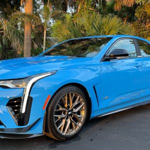 2023 Cadillac CT4-V Blackwing Watkins Glen IMSA Edition in Electric Blue
