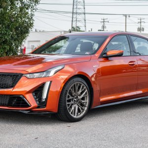 2023 Cadillac CT5-V Blackwing 6-Speed in Blaze Orange Metallic