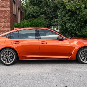 2023 Cadillac CT5-V Blackwing 6-Speed in Blaze Orange Metallic