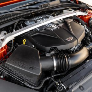 2023 Cadillac CT5-V Blackwing 6-Speed in Blaze Orange Metallic