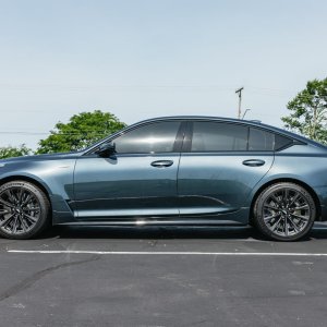 Media '2022 Cadillac CT5-V Blackwing in Shadow Metallic' in category 'Shadow Metallic'