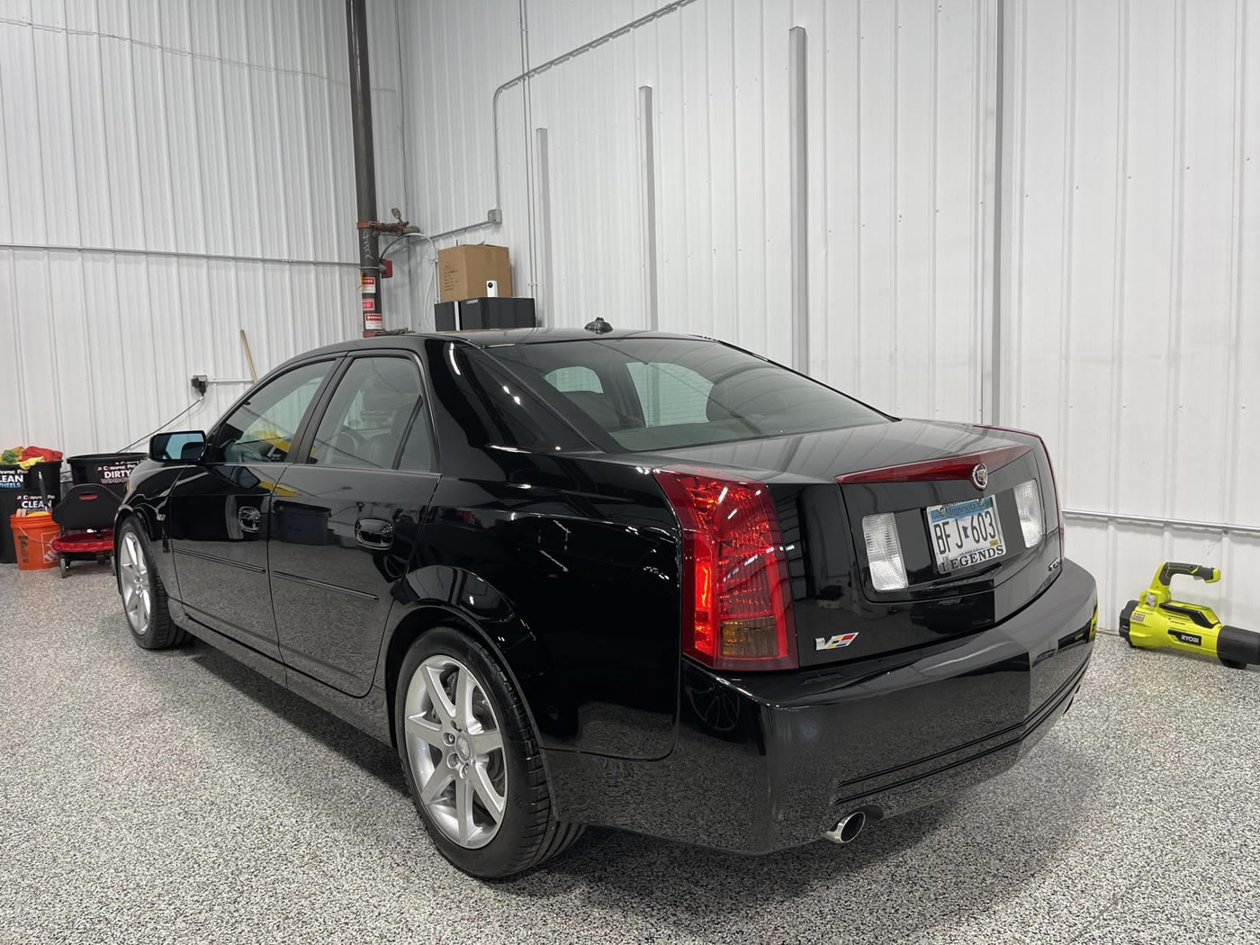 2004 Cadillac CTS-V in Black Raven