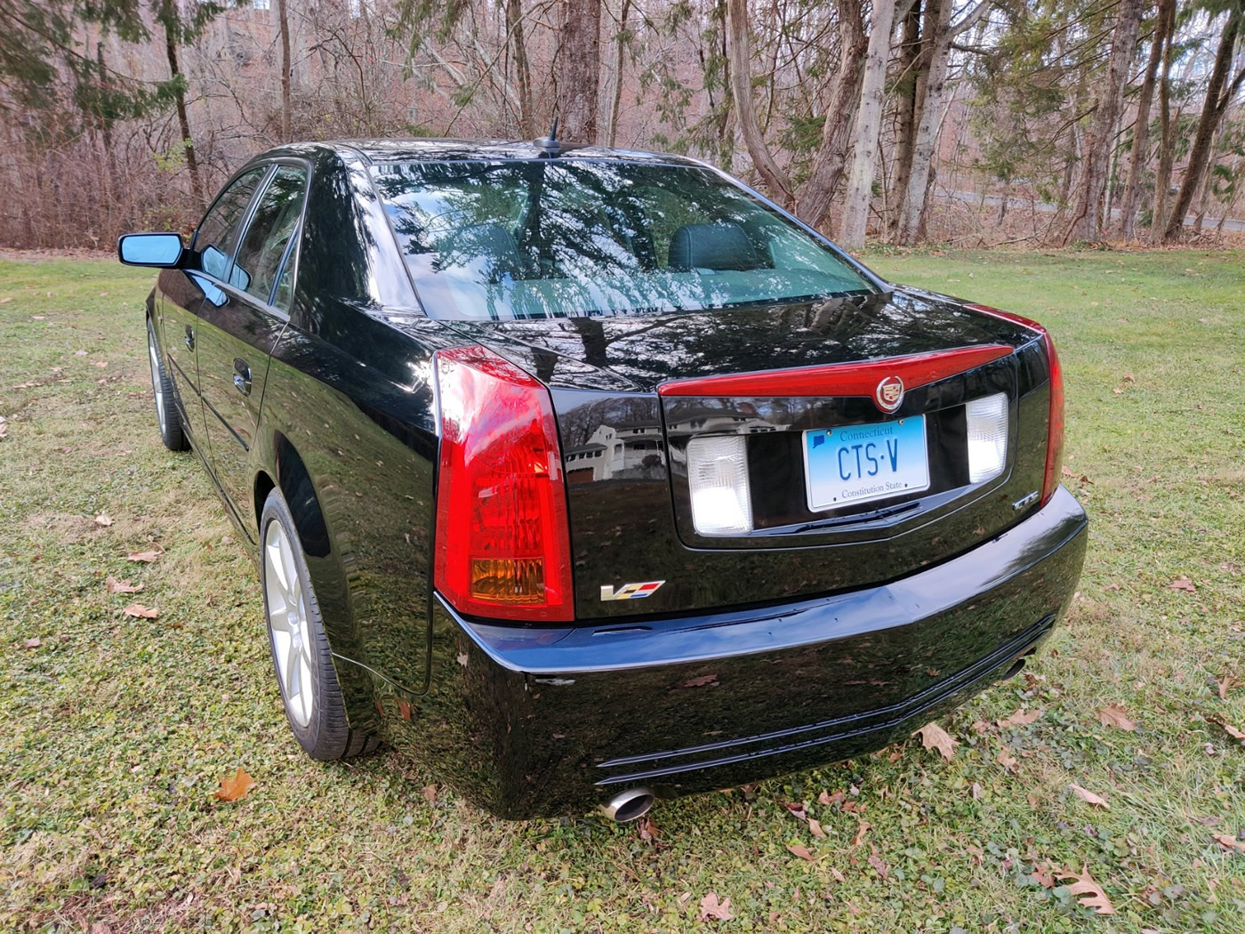 2007 Cadillac CTS-V 6-Speed in Black Raven