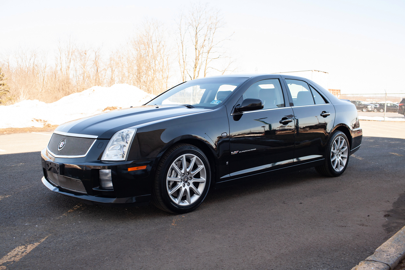 2007 Cadillac STS-V in Black Raven
