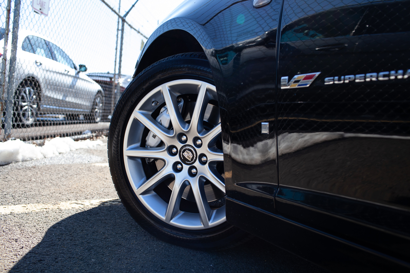 2007 Cadillac STS-V in Black Raven