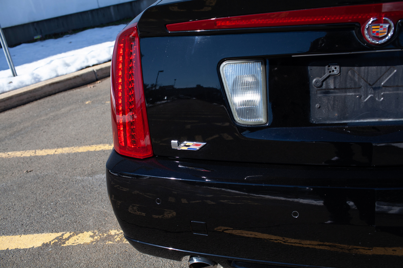 2007 Cadillac STS-V in Black Raven