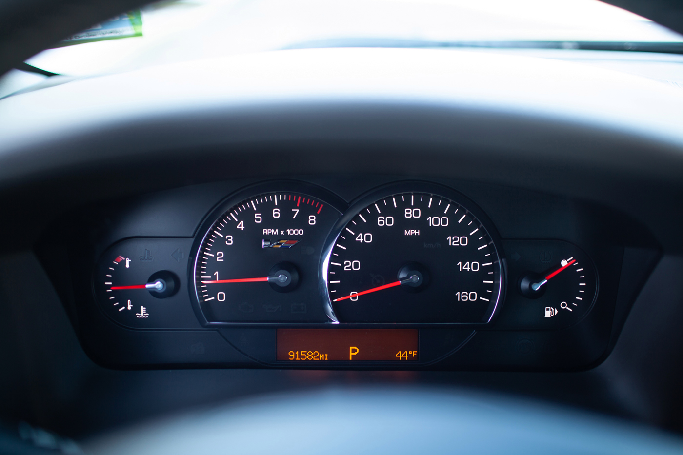 2007 Cadillac STS-V in Black Raven