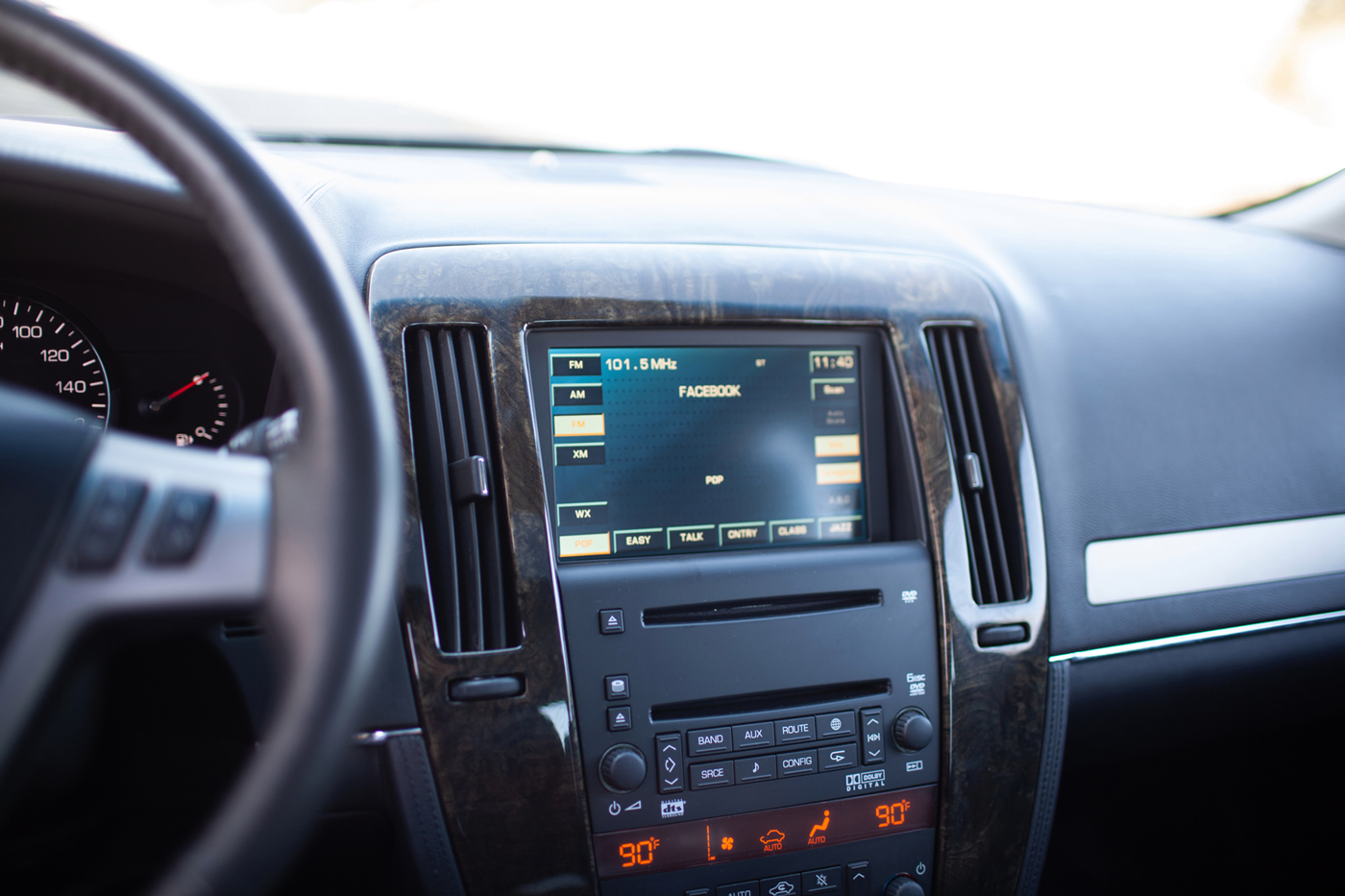 2007 Cadillac STS-V in Black Raven