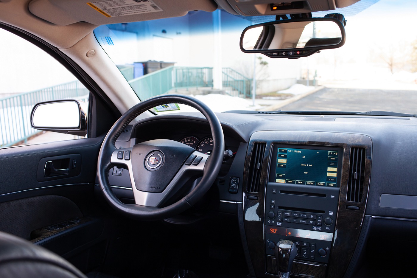 2007 Cadillac STS-V in Black Raven