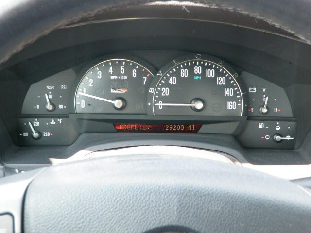 2008 Cadillac XLR-V Gauges