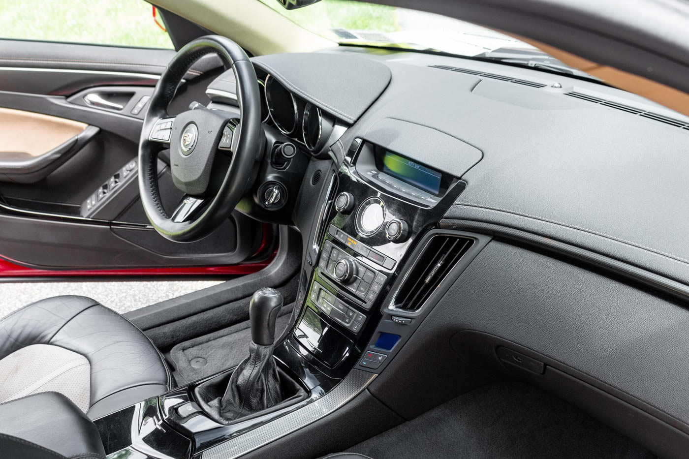 2009 Cadillac CTS-V Sedan in Crystal Red