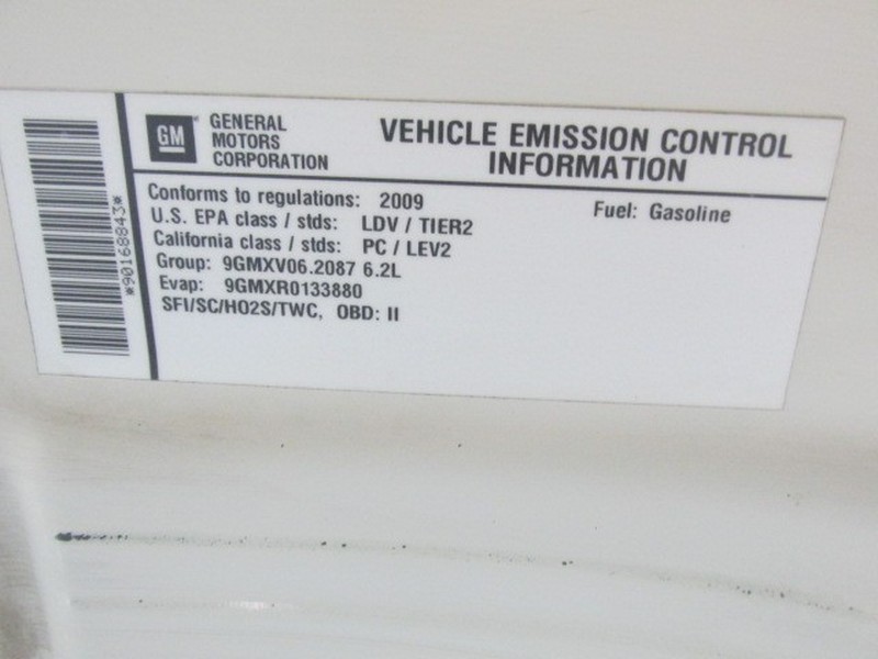 2009 Cadillac CTS-V Sedan - White Diamond Tricoat