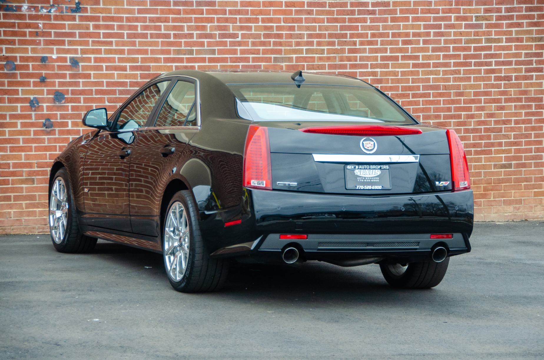 2010 Cadillac CTS-V in Black Raven