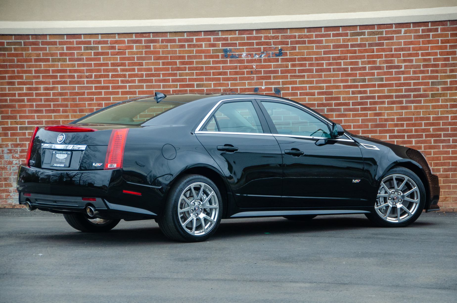 2010 Cadillac CTS-V in Black Raven