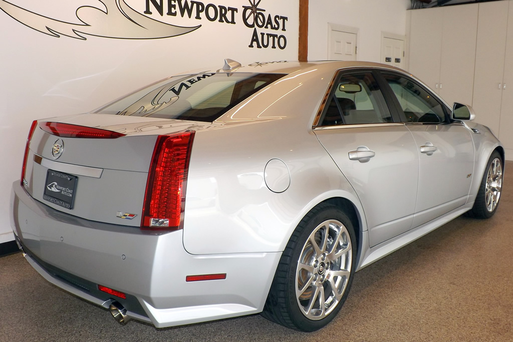 2010 Cadillac CTS-V in Radiant Silver