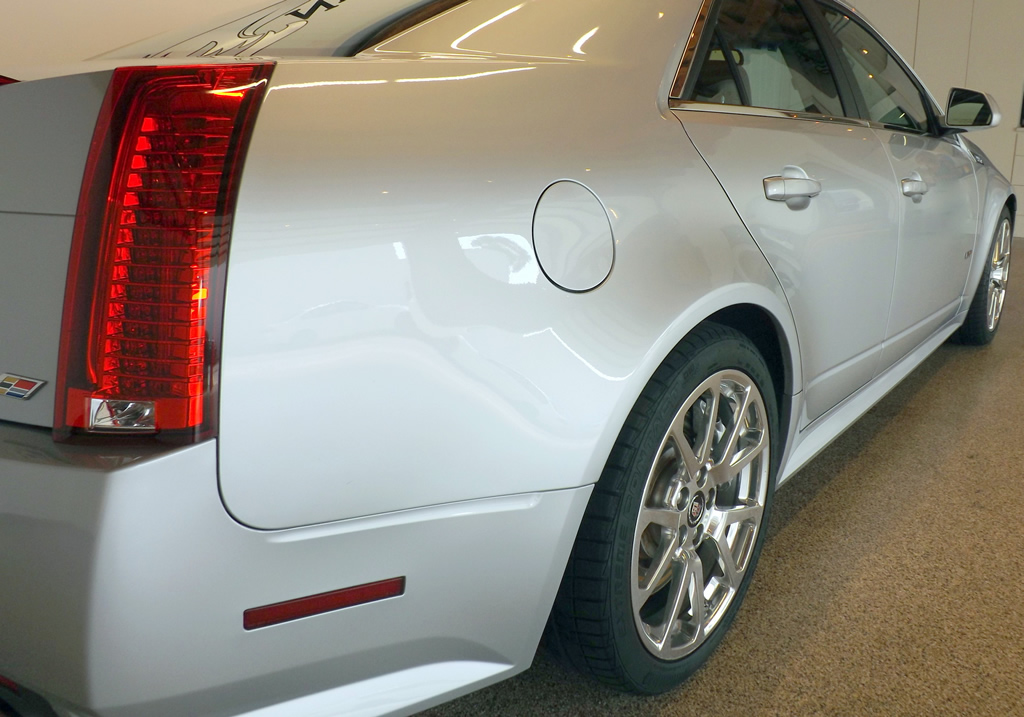 2010 Cadillac CTS-V in Radiant Silver