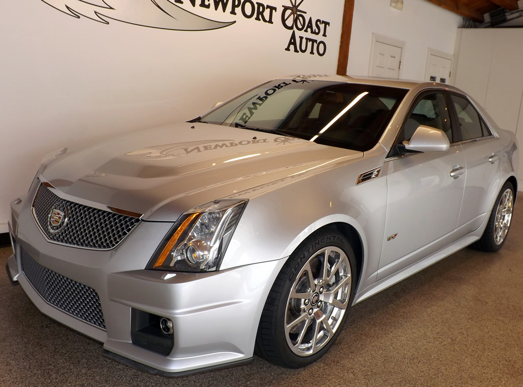 2010 Cadillac CTS-V in Radiant Silver