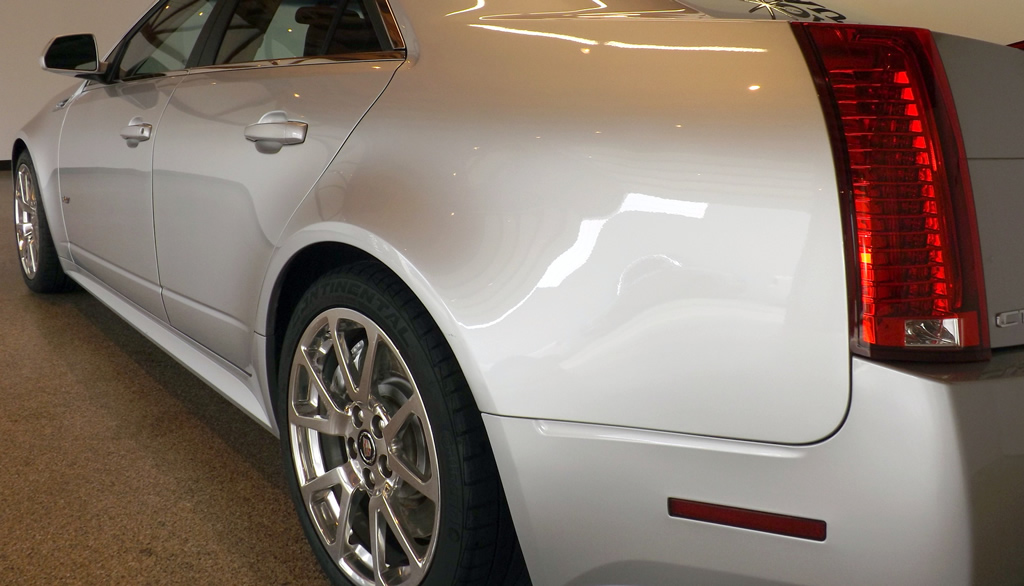 2010 Cadillac CTS-V in Radiant Silver