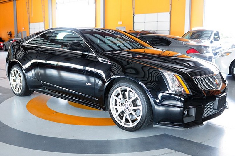 2011 Cadillac CTS-V Coupe - Black Raven