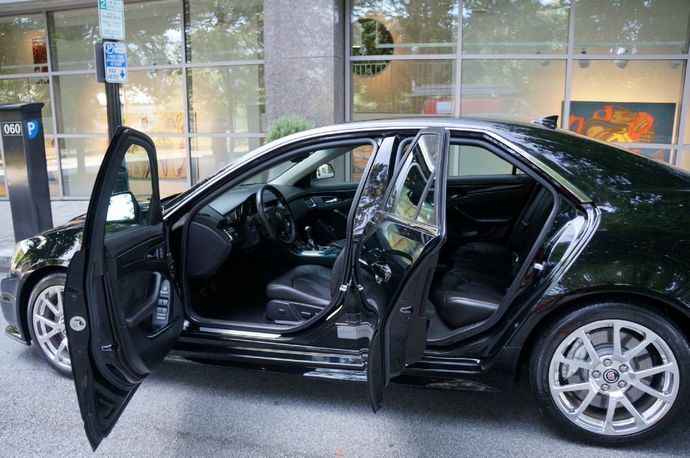 2011 Cadillac CTS-V Sedan - Black Raven