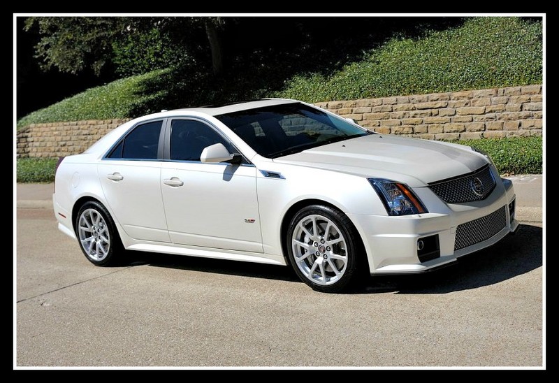 2011 Cadillac CTS-V Sedan - White Diamond Tricoat