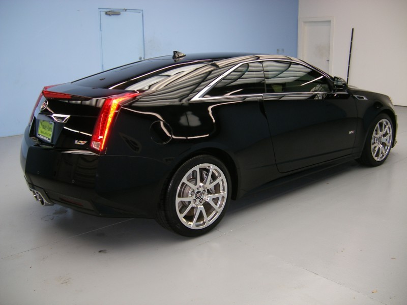 2012 Cadillac CTS-V Coupe in Black Raven