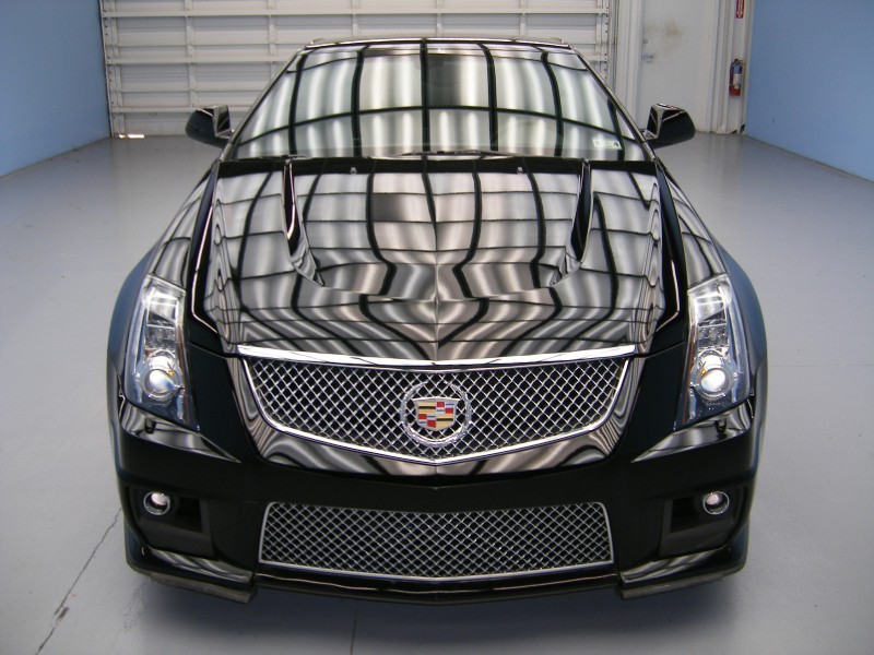2012 Cadillac CTS-V Coupe in Black Raven